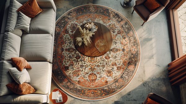 Choisir le parfait tapis rond 200 cm